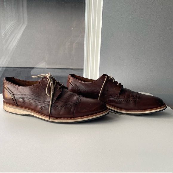 Men’s brown leather shoes size by Lloyd - Picture 1 of 5